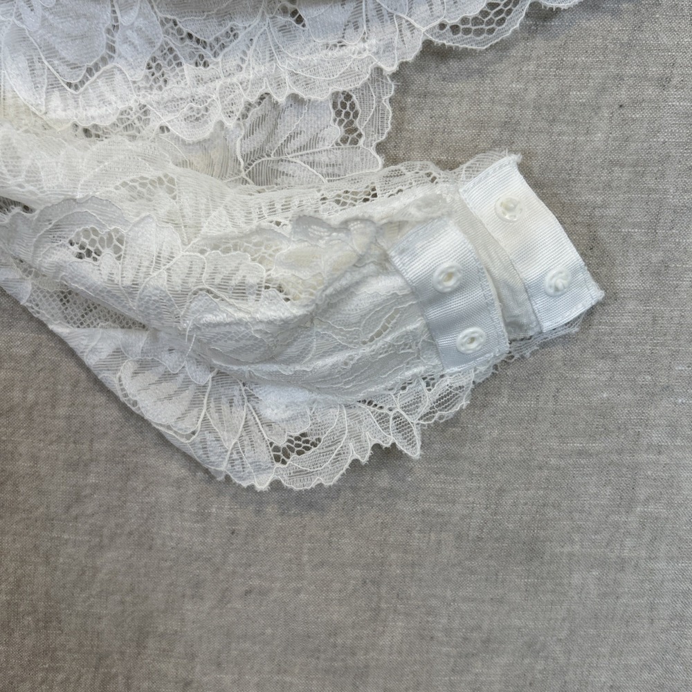 Free People Intimately Lace Body Suit Ivory NWT Medium - Picture 14 of 16